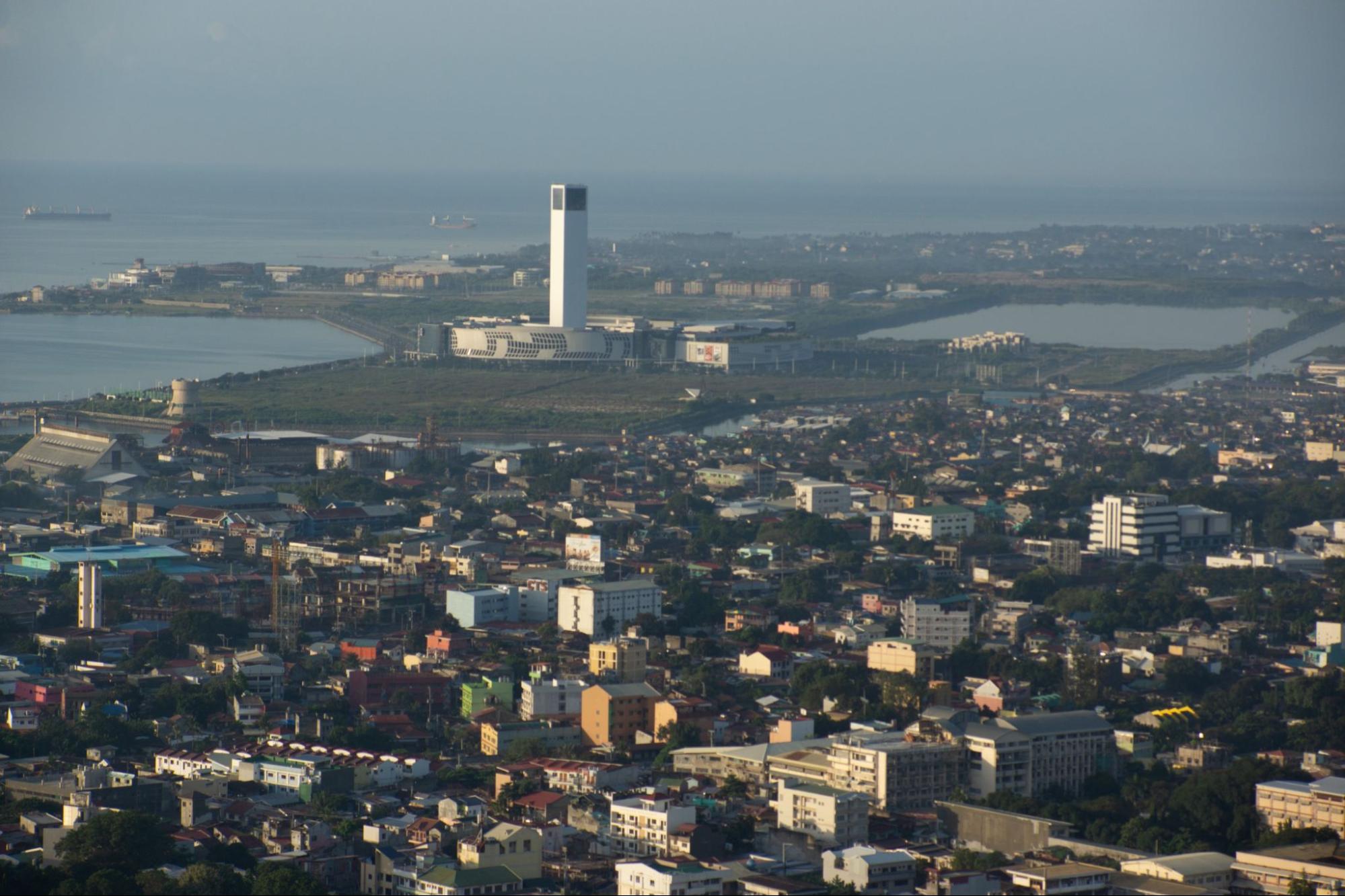 Cebu town at morning time