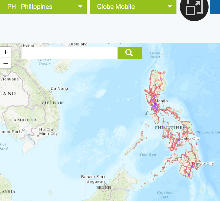 Dito Telecommunity Network Coverage