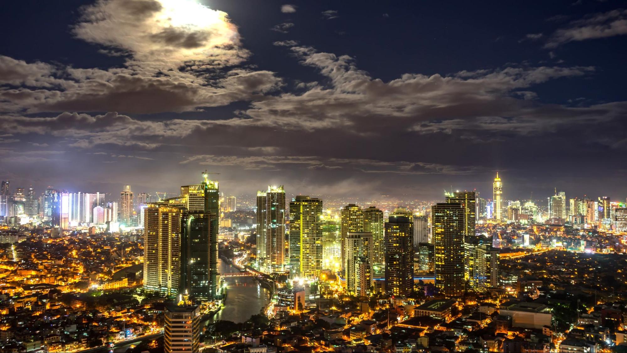 Makati during sunset